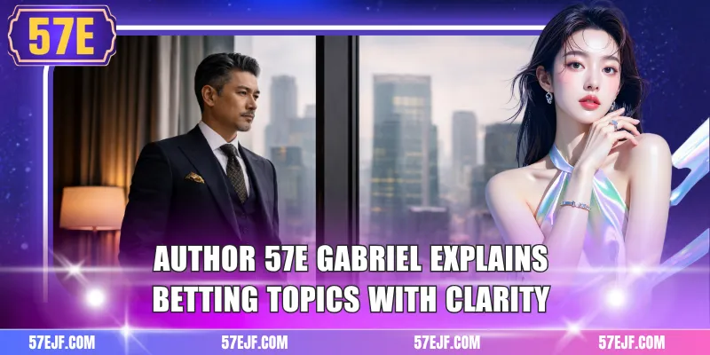 Author 57e Gabriel 1 Author 57e gabriel explains betting topics with clarity